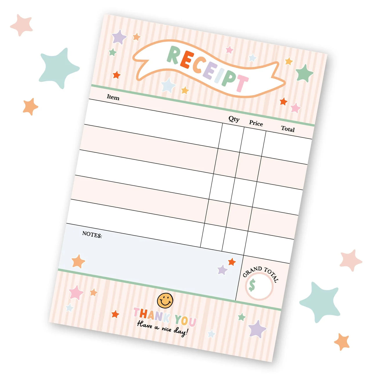 Pretend Play Notepads