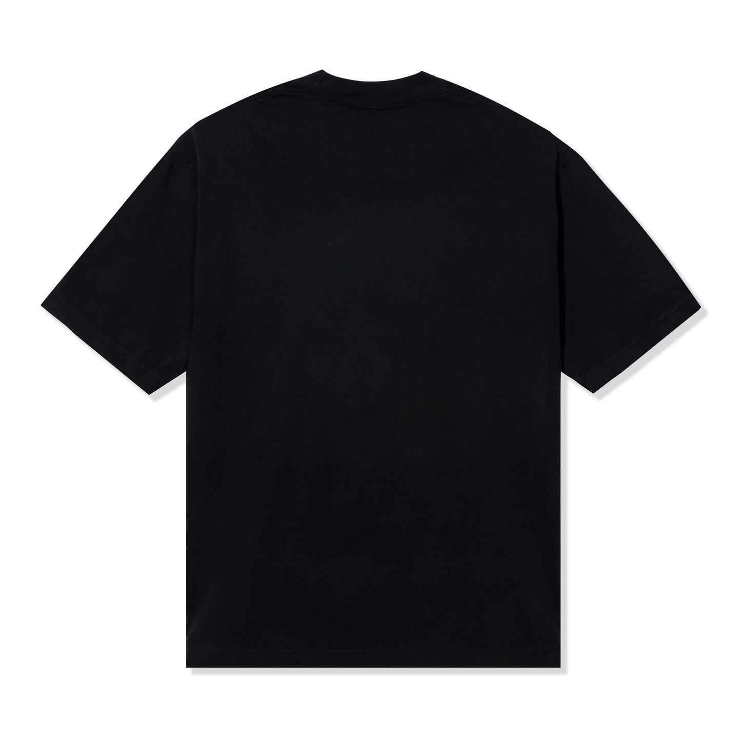 back of black t-shirt no graphic or print
