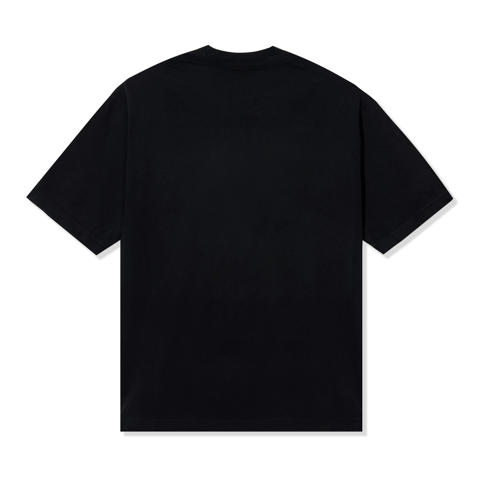 back of black t-shirt no graphic or print