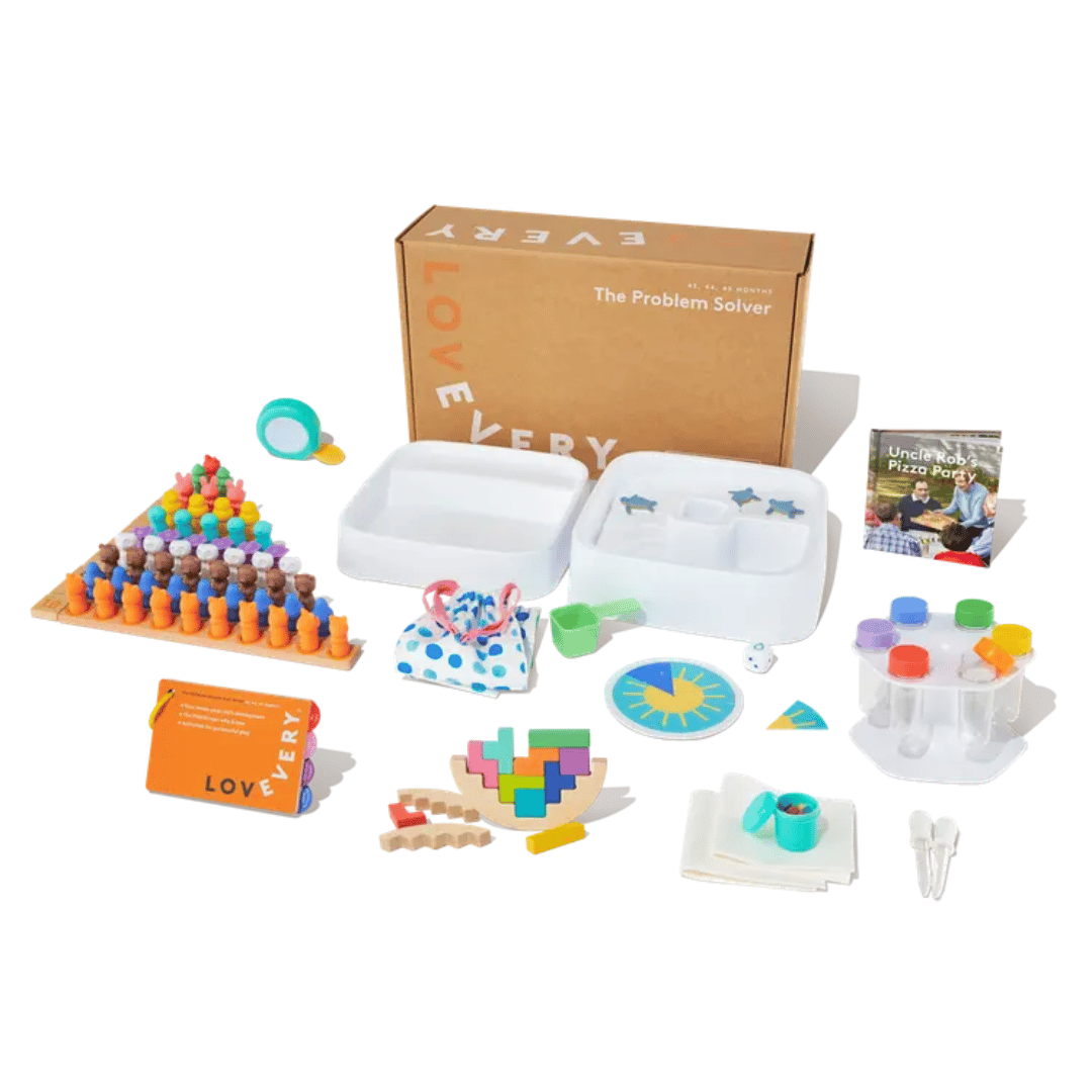 problem solver themed play kit with wooden toys