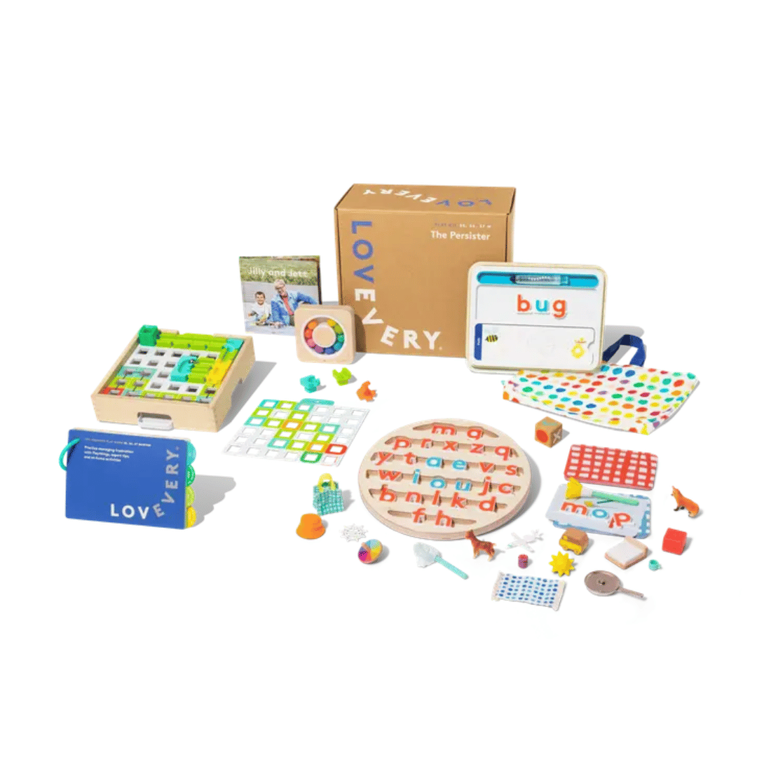 Alphabet play kit used to build persistance in babies