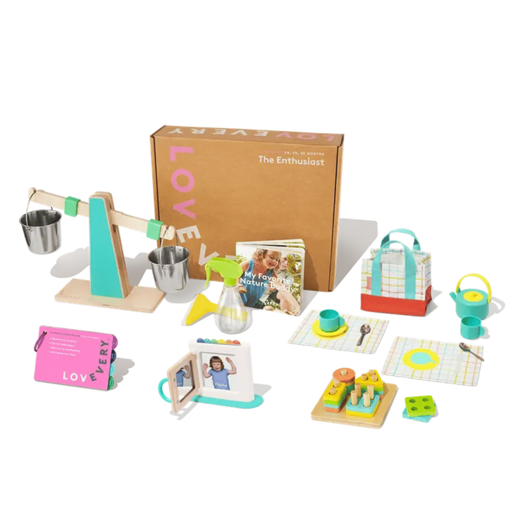 Shopping and measuring themed play kit