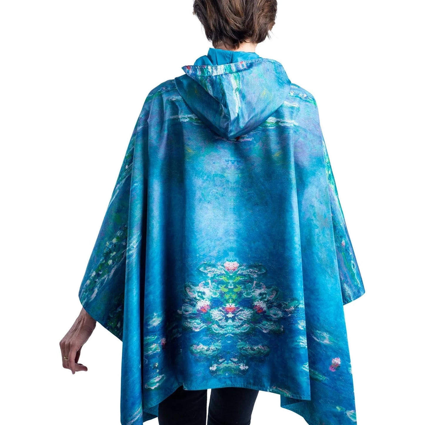 gifts for her, back view of poncho