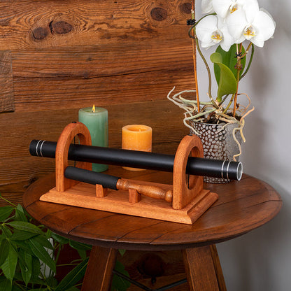 meditation chime on stool