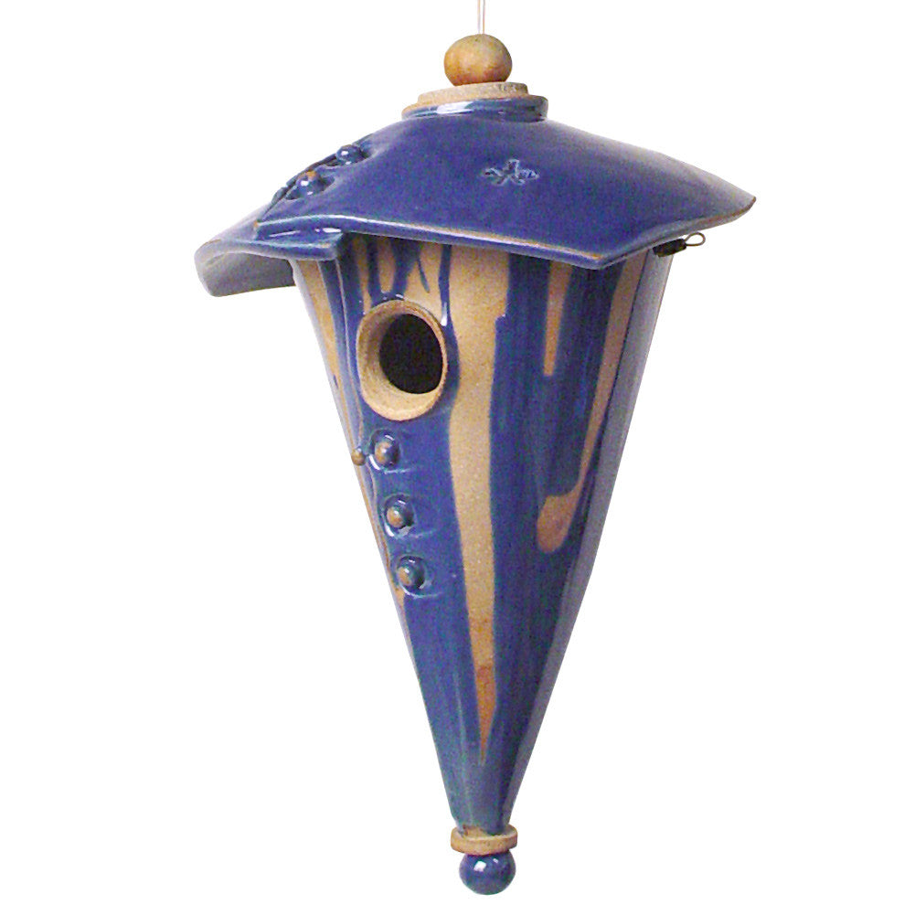 blue bird house