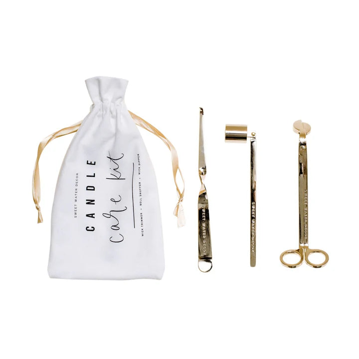 gold candle care tools