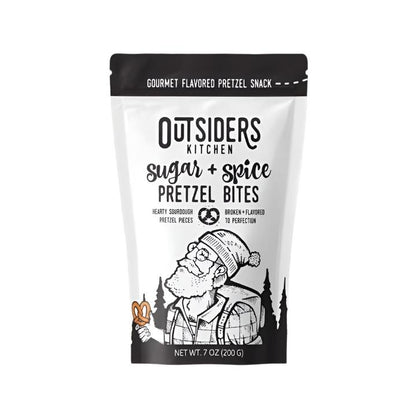 gourmet pretzel bites sugar and spice flavored