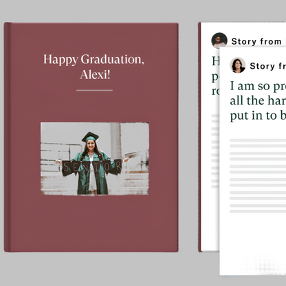 happy graduation alex hardcover book of personal stories