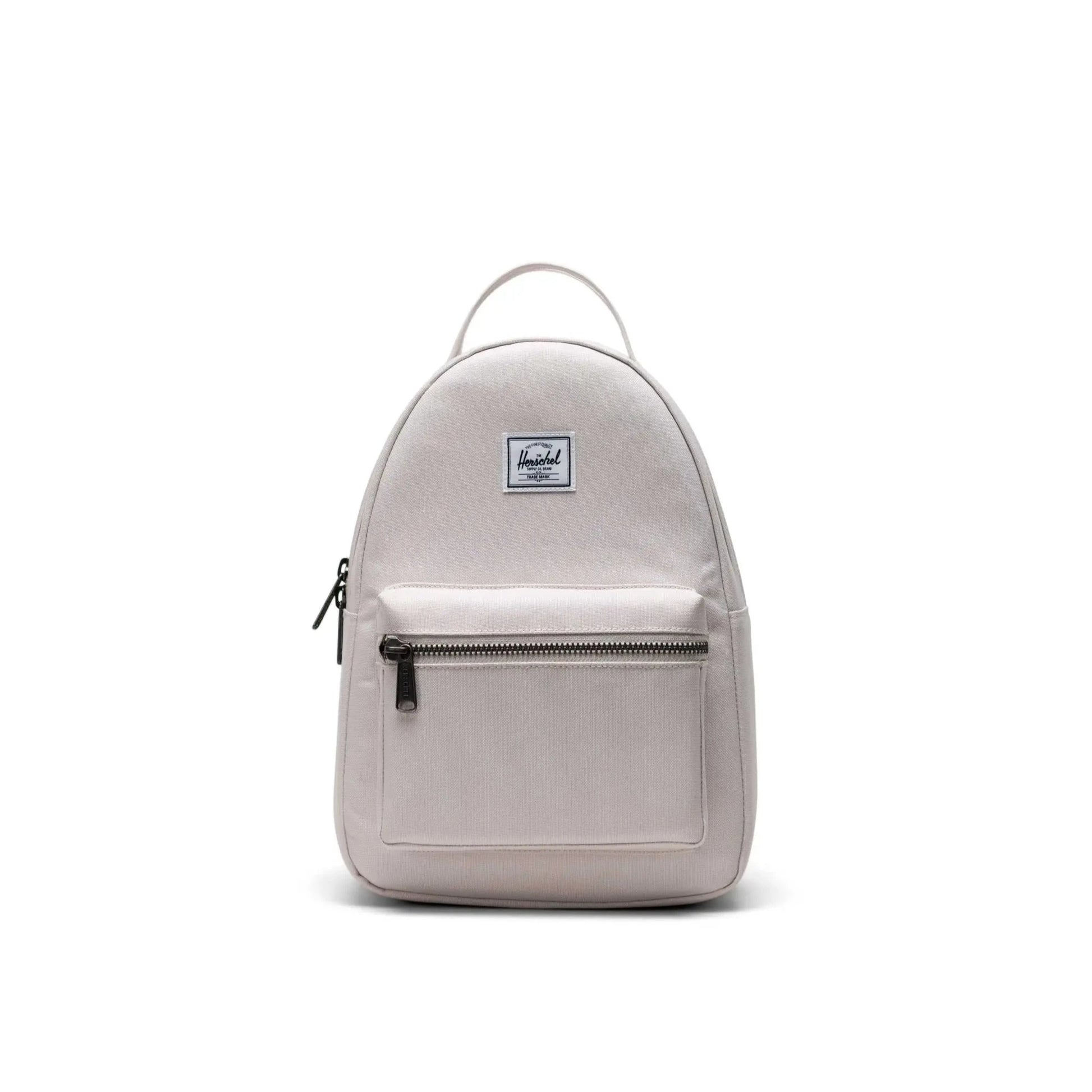 white mini backpack