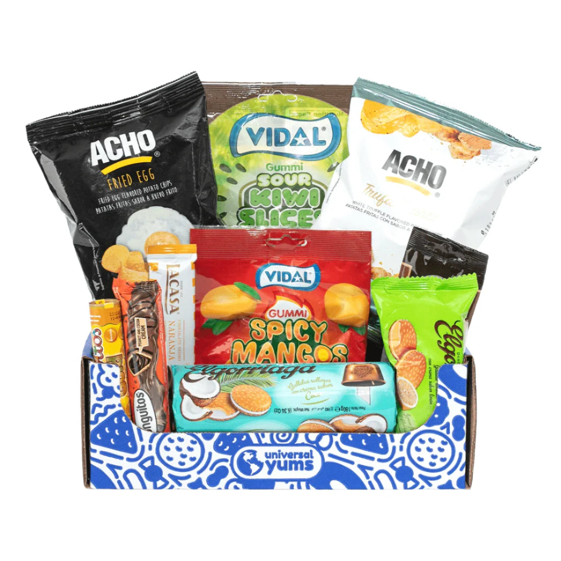 spain themed snack box universal yums