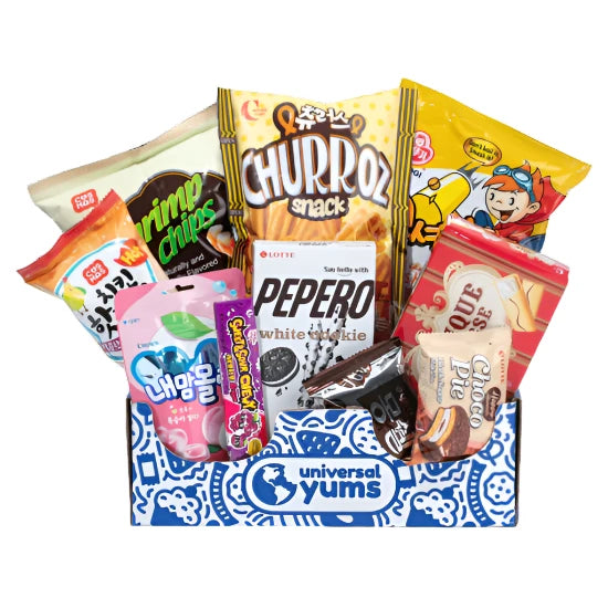 universal yums korea snack box