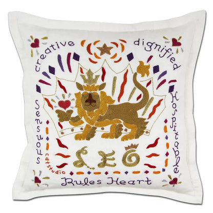 Zodiac Embroidered Pillows