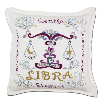 Zodiac Embroidered Pillows